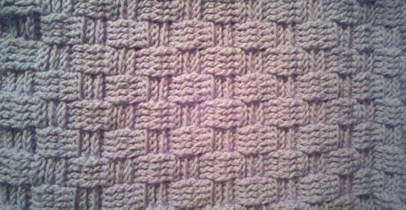 Basket Weave Afghan